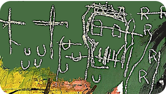 Eléments à tête de mort  XI  106 X 81 cm